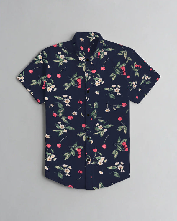 Summer Printed Casual Shirt Hazel LOC#008
