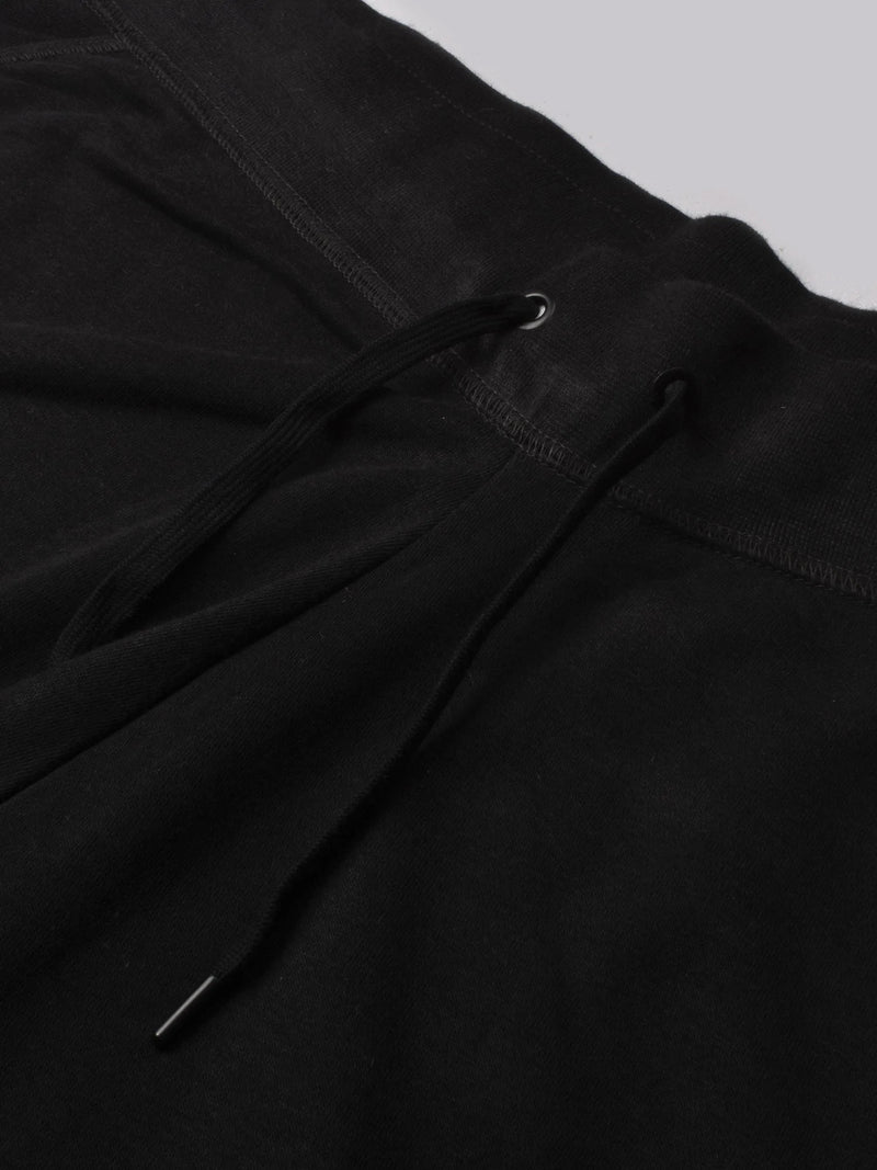 NK Fleece Slim Fit Pocket Style Jogging Trouser For Men-Black-LOC0024