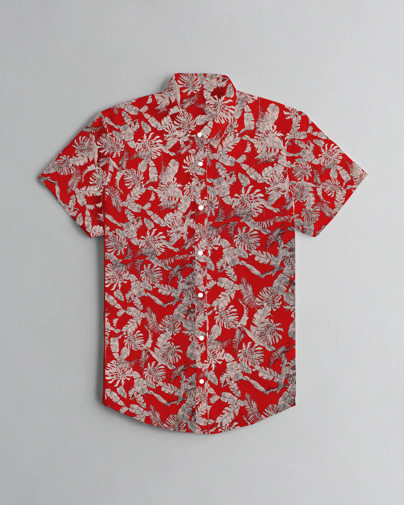 Summer Printed Casual Shirt Aster LOC