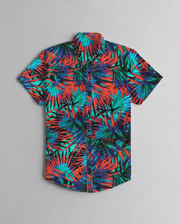 Summer Printed Casual Shirt Franco LOC#0050