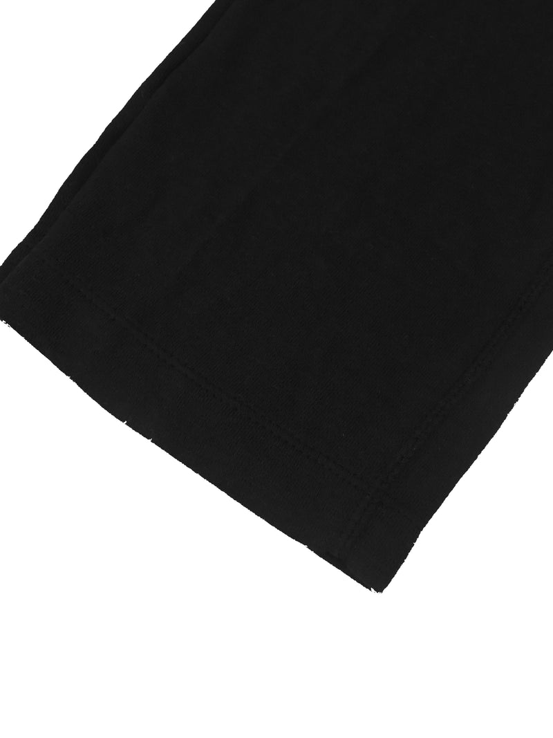 Drift King Regular Fit Light Fleece Trouser For Men-Black-LOC009