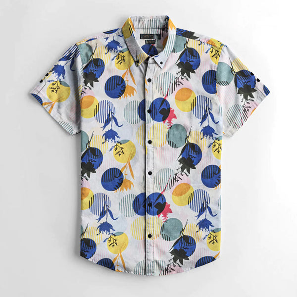 Summer Printed Casual Shirt twic LOC#00162