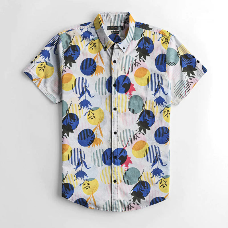 Summer Printed Casual Shirt twic LOC