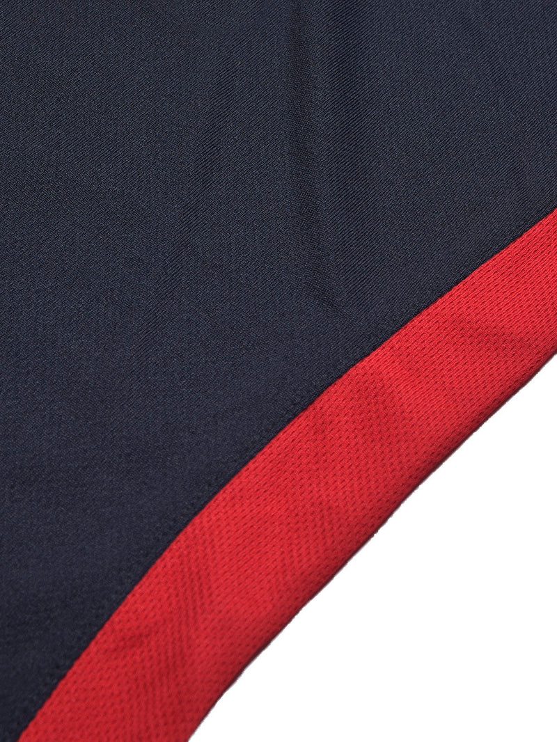 Cloke Active Wear Polo Shirt For Kids-Navy & Red-LOC