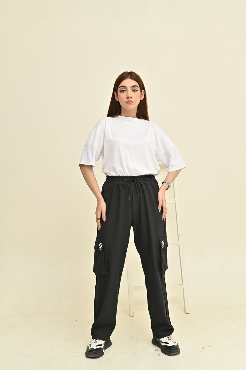 Unisex 6 Pockets Cargo Trouser