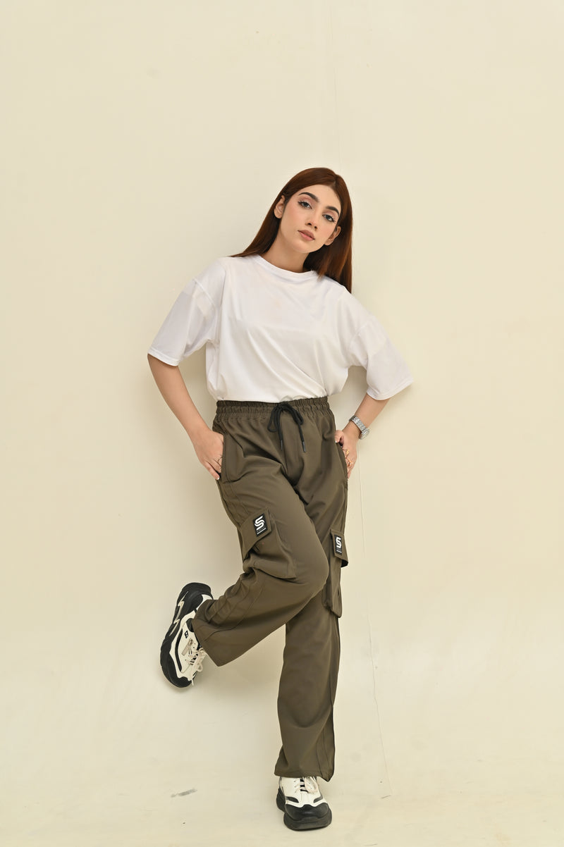 Unisex 6 Pockets Cargo Trouser