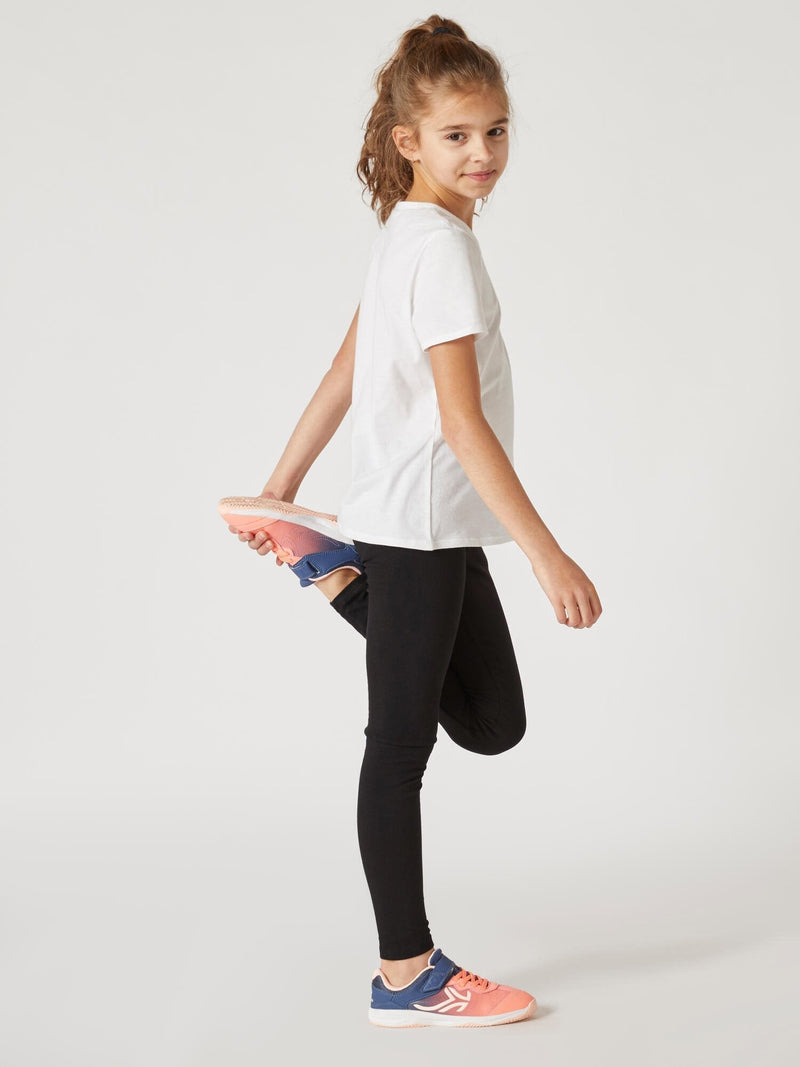 Bella Couture Legging For Girls-Black-RT2505