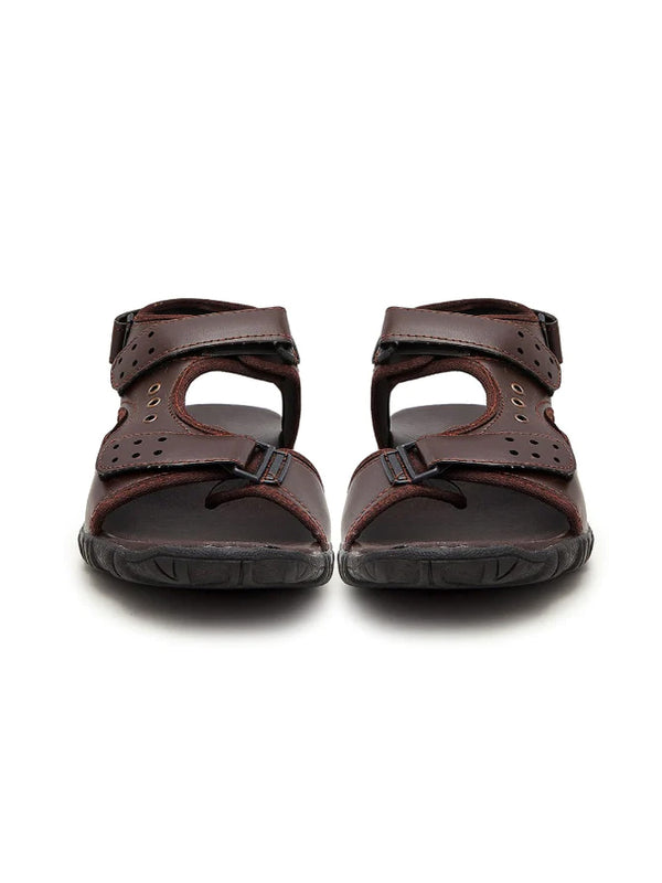Fabio Men Classic Breezy Sandal Shoes-Brown-LOC#0S05