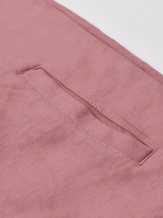 Louis Vicaci Fleece Zipper Tracksuit For Men-Dark Pink-LOC