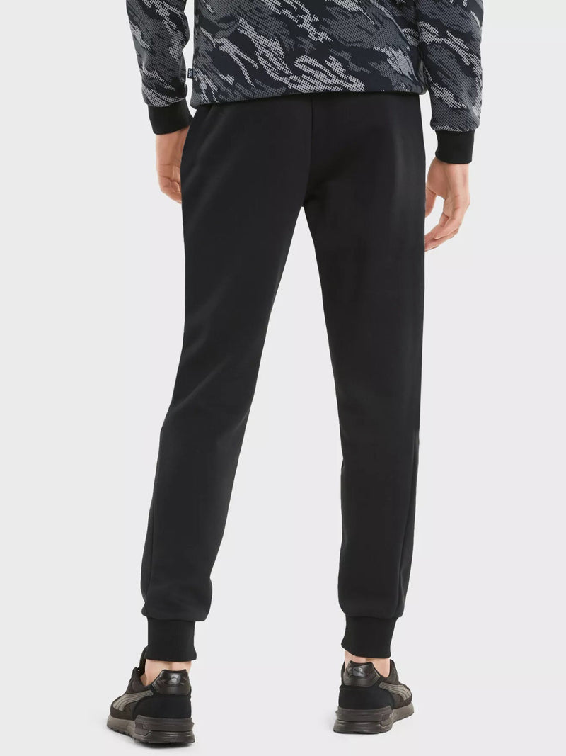 Drift King Slim Fit Fleece Trouser For Men-Black-LOC0013