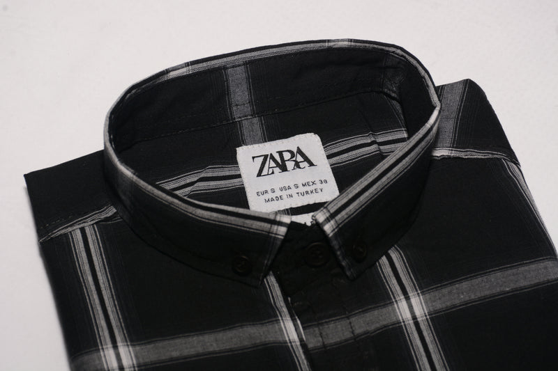 ZAARA Men's Printed Casual Shirt Leon LOC