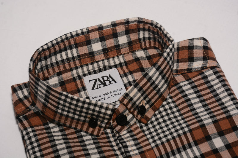 ZAARA Men's Printed Casual Shirt Godje LOC