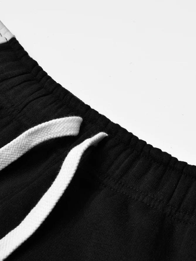 U.S Polo Assn Fleece Tracksuit For Men-Black & Blue-LOC