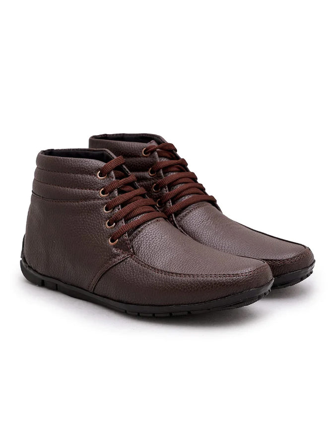 Men Devon Leather Long Shoes-LOC