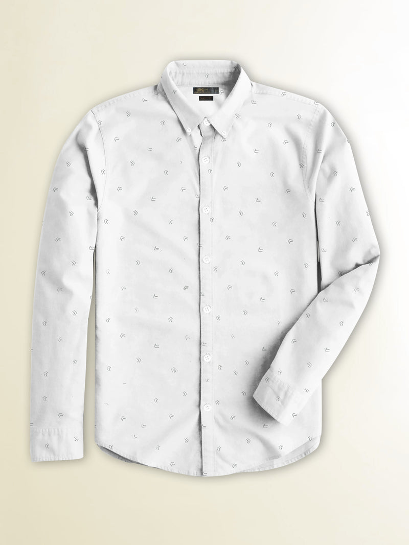 Nexoluce Men's Printed Casual Shirt Crosby LOC