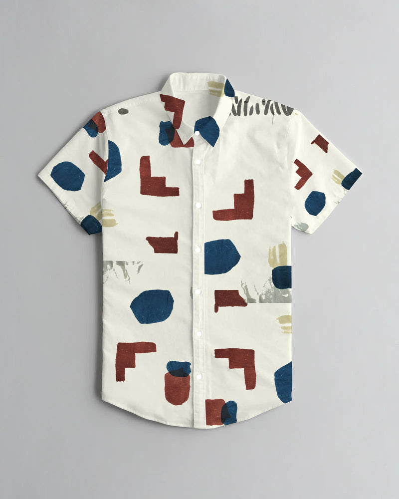 Summer Printed Casual Shirt Lvy LOC