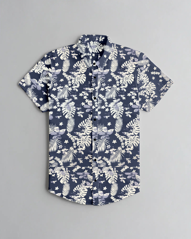 Summer Printed Casual Shirt Orchid LOC