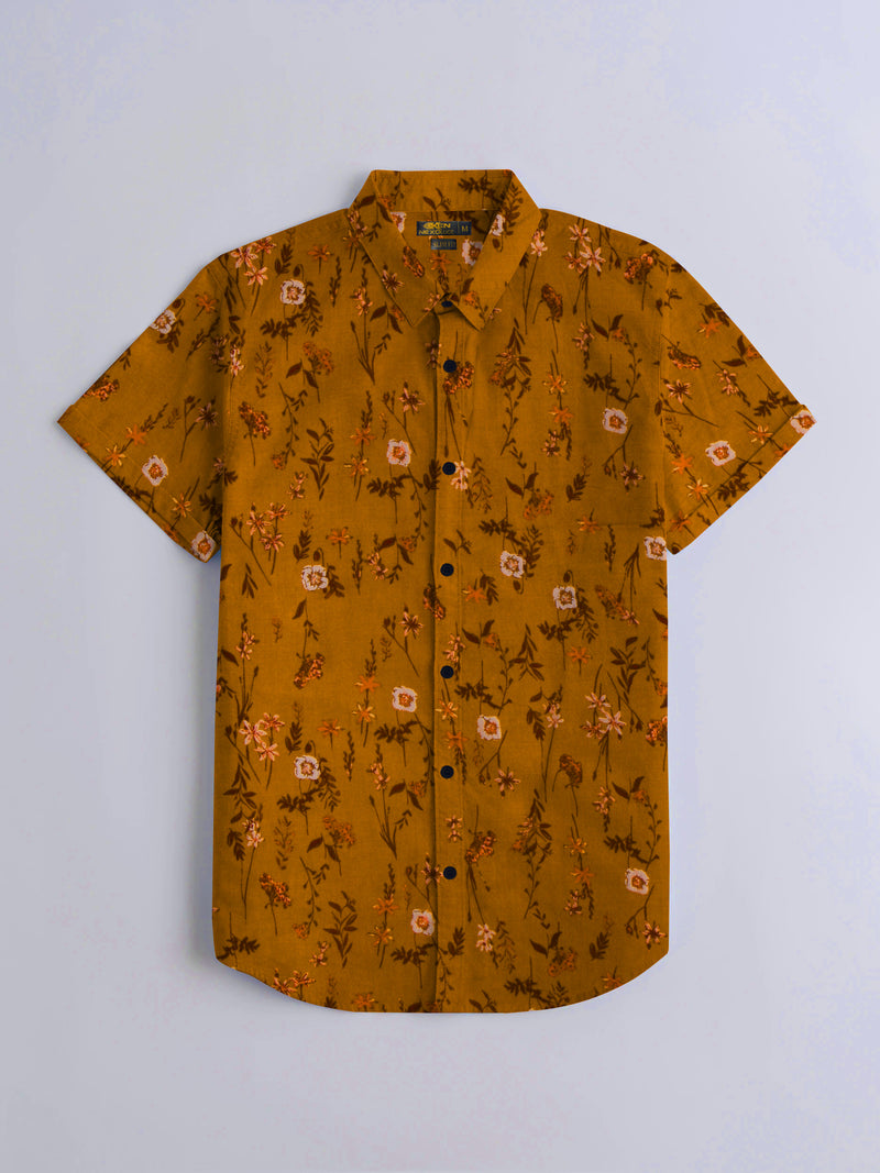 Oxen Men's Printed Casual Shirt Dian LOC