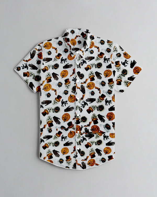 Summer Printed Casual Shirt Myrtle LOC#0010