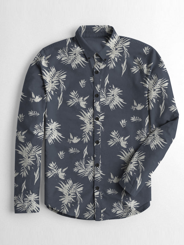 Summer Printed Casual Shirt Flora LOC#003