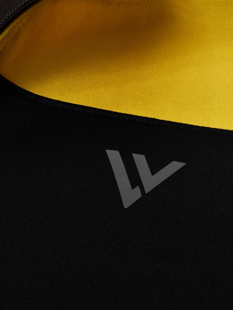 Louis Vicaci Lightning Flash Training Tracksuit For Men-Yellow & Black-LOC