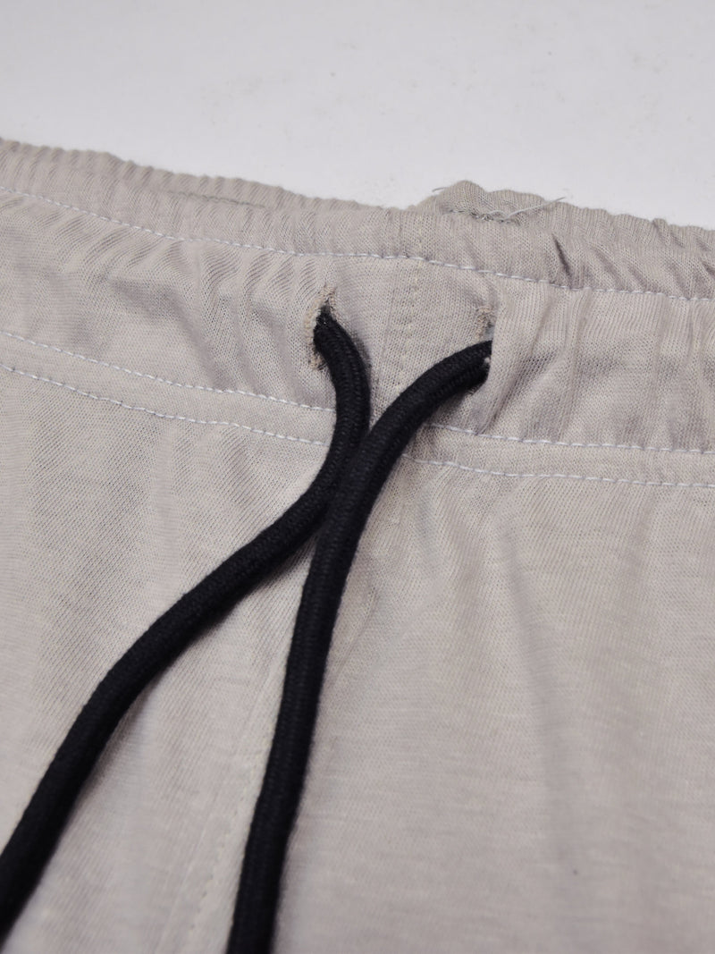 Summer Single Jersey Slim Fit Trouser For Men-Light Tea Pink With Navy Stripe-RT2098