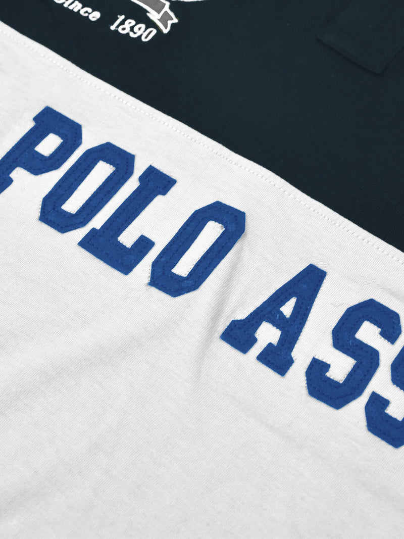 Summer Polo Shirt For Men-Navy & Grey-LOC00107