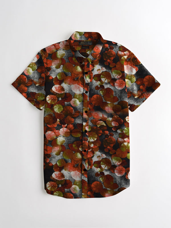 Summer Printed Casual Shirt Zinnia LOC#0036
