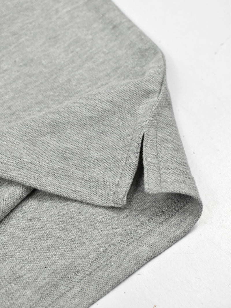 Summer Polo Shirt For Men-Grey-LOC00149