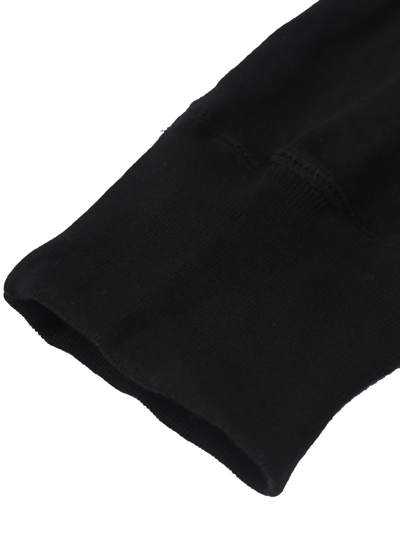 Drift King Slim Fit Fleece Trouser For Men-Black-LOC0013