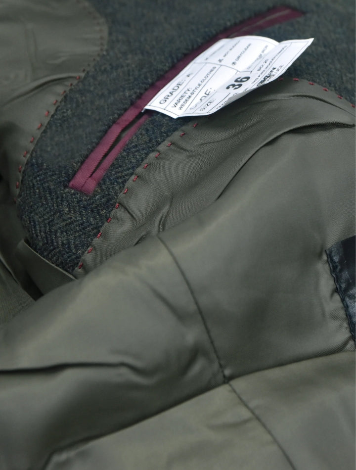 Oxen Premium Slim Fit Checked Blazer For Mens-LOC