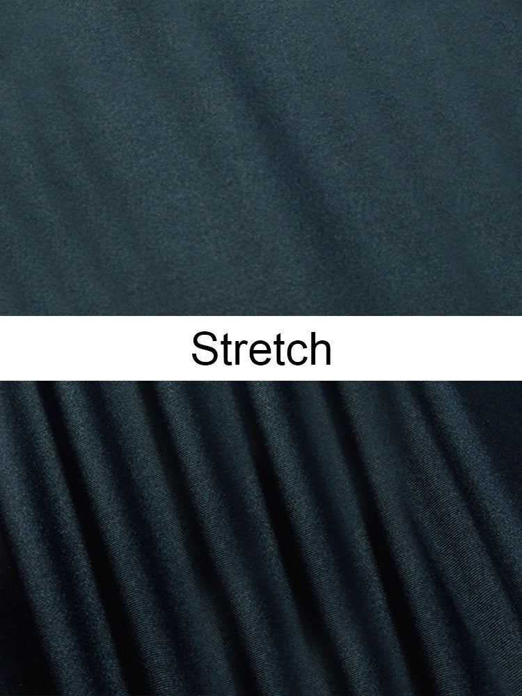 Louis Vicaci Slim Fit Lycra Trouser Pent For Men-Dark Zinc-LOC