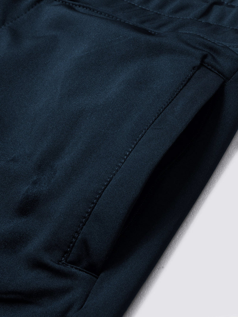 Louis Vicaci Slim Fit Lycra Trouser Pent For Men-Light Navy-LOC
