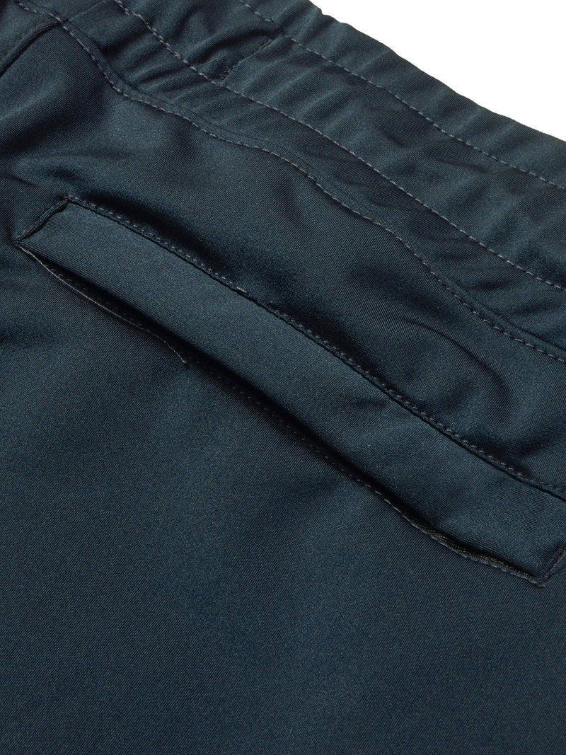Louis Vicaci Slim Fit Lycra Trouser Pent For Men-Dark Zinc-LOC