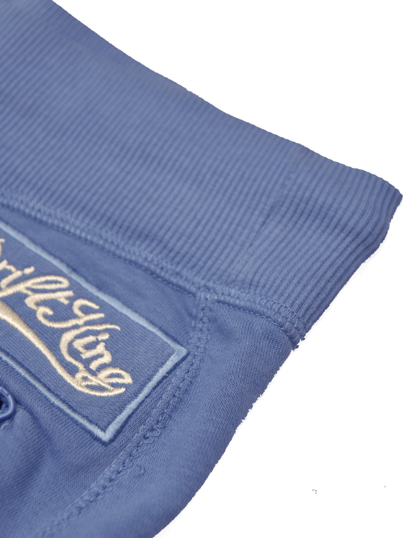 Drift King Regular Fit Fleece Trouser For Men-Blue-LOC003