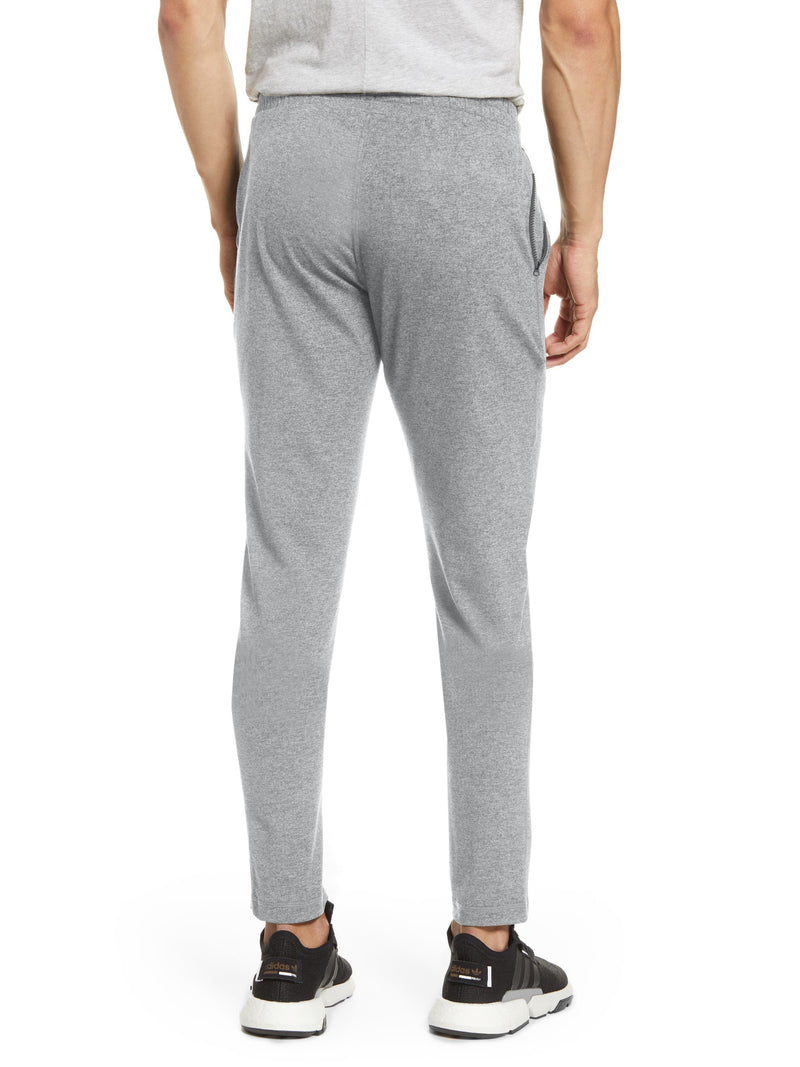 Drift King Regular Fit Fleece Trouser For Men-Grey Melange-LOC006